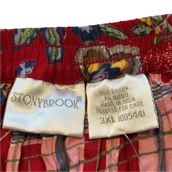 NEW Stonybrook Gauzy Boho Patchwork Maxi Skirt 3X Hippie Whimsigoth Fairy Goblin - Picture 4 of 8